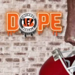 Cincinnati Bengals Neon Sign Dripping Dope 1