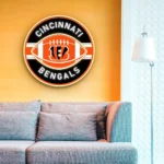 Cincinnati Bengals Neon Sign Rugby Acrylic 1