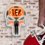 Cincinnati Bengals Neon Sign The Punisher 1