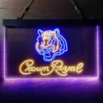 Cincinnati Bengals Neon Sign Tiara Royal Est 1968 1