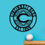 Cincinnati Reds Metal Sign Custom Mlb 1