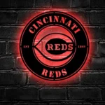 Cincinnati Reds Metal Sign Logo 1