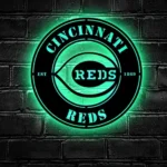 Cincinnati Reds Metal Sign Logo 1