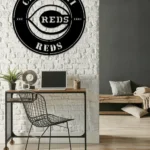 Cincinnati Reds Metal Sign Logo 1