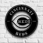 Cincinnati Reds Metal Sign Logo 1