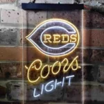 Cincinnati Reds Neon Sign Coors Light 1