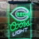 Cincinnati Reds Neon Sign Coors Light 1