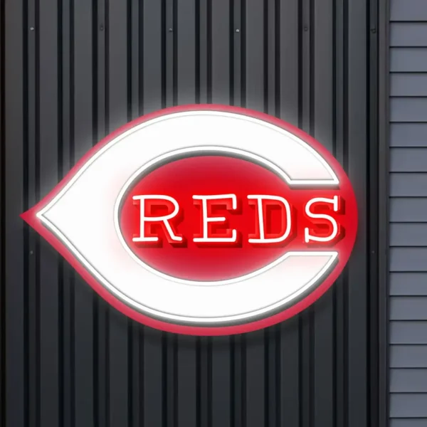 Cincinnati Reds Neon Sign Reds C Emblem 1