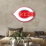 Cincinnati Reds Neon Sign Reds C Emblem 1