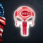 Cincinnati Reds Neon Sign The Punisher 1
