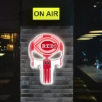 Cincinnati Reds Neon Sign The Punisher 1