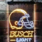 Cleveland Browns Neon Sign Busch Light 1