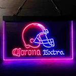 Cleveland Browns Neon Sign Corona Extra 1