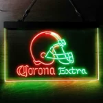Cleveland Browns Neon Sign Corona Extra 1