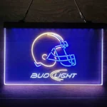 Cleveland Browns Neon Sign Detailed Bud Light 3 Color 1
