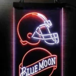 Cleveland Browns Neon Sign Navy Moon Est 1946 1