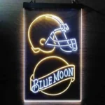 Cleveland Browns Neon Sign Navy Moon Est 1946 1