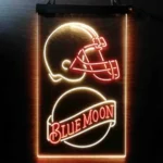 Cleveland Browns Neon Sign Navy Moon Est 1946 1