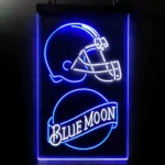 Cleveland Browns Neon Sign Navy Moon Est 1946 1
