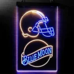 Cleveland Browns Neon Sign Navy Moon Est 1946 1
