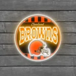 Cleveland Browns Neon Sign Vintage Acrylic 1