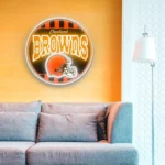 Cleveland Browns Neon Sign Vintage Acrylic 1