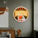 Cleveland Browns Neon Sign Vintage Acrylic 1