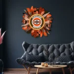 Cleveland Browns Neon Sign Wreath 1