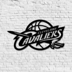 Cleveland Cavaliers Metal Sign Emblem 1