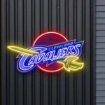 Cleveland Cavaliers Neon Sign Cavs Team Logo 1