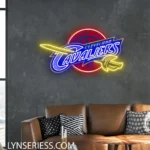 Cleveland Cavaliers Neon Sign Cavs Team Logo 1