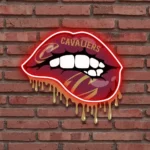 Cleveland Cavaliers Neon Sign Dripping Lips 1
