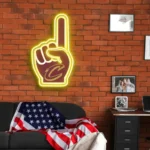 Cleveland Cavaliers Neon Sign Nba Foam Finger 1