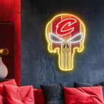 Cleveland Cavaliers Neon Sign The Punisher 1