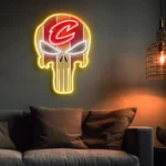 Cleveland Cavaliers Neon Sign The Punisher 1