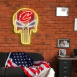 Cleveland Cavaliers Neon Sign The Punisher 1