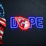 Cleveland Guardians Neon Sign Dripping Dope 1