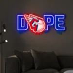 Cleveland Guardians Neon Sign Dripping Dope 1