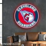 Cleveland Guardians Neon Sign Mlb 1