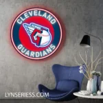 Cleveland Guardians Neon Sign Mlb 1