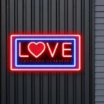 Cleveland Guardians Neon Sign Romance Sign 1
