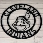 Cleveland Indians Metal Sign Mlb 1