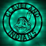 Cleveland Indians Metal Sign Mlb 1