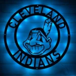 Cleveland Indians Metal Sign Mlb 1