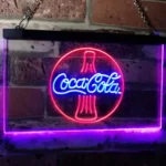 Coca Cola Neon Sign Coke Bottle 1