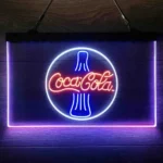 Coca Cola Neon Sign Cokes Jug Neon 3 Color 1
