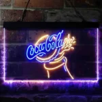Coca Cola Neon Sign Flask Open 1