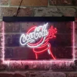 Coca Cola Neon Sign Flask Open 1