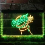 Coca Cola Neon Sign Flask Open 1