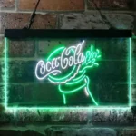 Coca Cola Neon Sign Flask Open 1